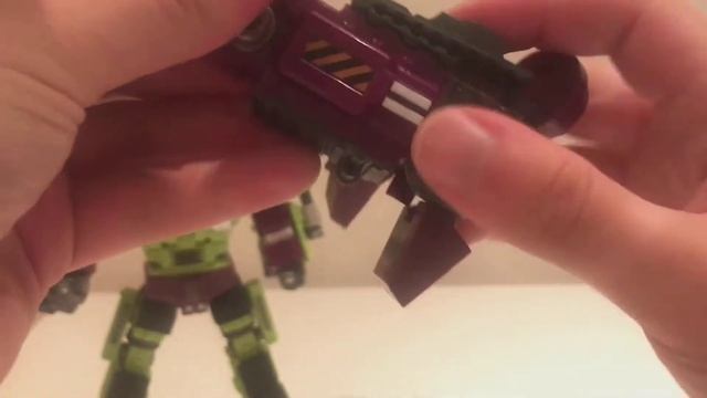 Jinbao Oversized (K/O Generation toy Gravity Builder) set A - Devastator Review смотреть онлайн