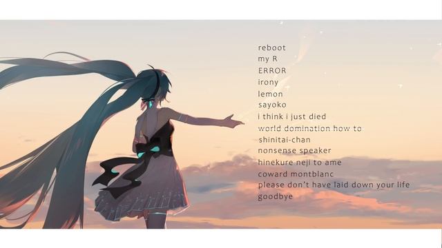 depressing vocaloid songs to commemorate this horrid year | a messy playlist смотреть онлайн