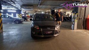 Ford Focus 3 установка Biled Aozoom A12 и дхо с бегущим поворотом