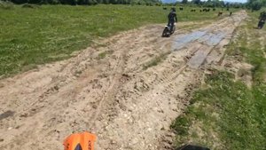 Цуревские озёра на мотоциклах. Пробное видео на новой камере) GO Pro 10