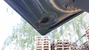 Вода в багажнике Шкода Октавия Тур А4