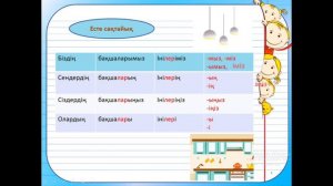 12-урок. Бөлмедегі заттар. Казахский язык 4-класс
