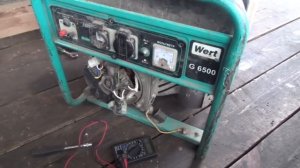 бензогенератор 5,5квт не выдает 220
