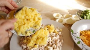 Салат на новый год 2020! Салат "Снежные сугробы" ! салат на новый год