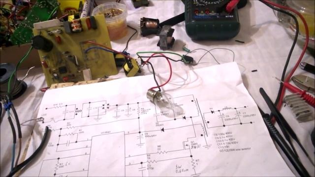 импульсный блок питания на шим кнтроллере UC3842 продолжение смотреть онлайн