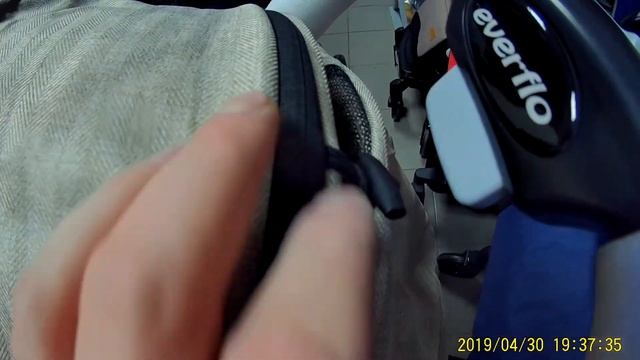 Прогулочная коляска Everflo Spring E-555. Поднимает 20КГ! Мягче ход! Меньше вес! смотреть онлайн