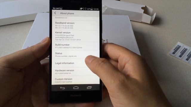 HuaWei Ascend P7-L00 5" 4G FDD-LTE смотреть онлайн