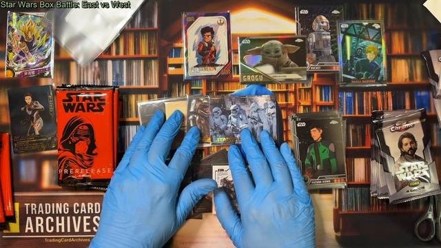 #starwars Trading Cards Box Battle: East Vs West