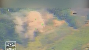 Артиллеристы 106 дивизии ВДВ УАСом уничтожают технику ВСУ в районе Артемовска