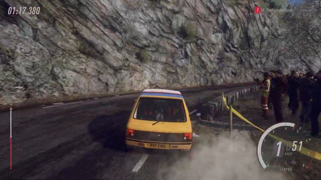 DiRT Rally 2.0 PS5 PEUGEOT 205 GTI en 1 étape смотреть онлайн
