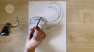 Как нарисовать Локи / Drawing Loki