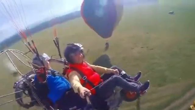 Оторваться от земли  полёт на мотопараплане(Аэрошюте)