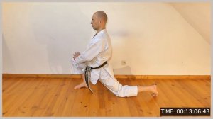 JKA Karaté training : STRETCHING SHOTOKAN KARATE-DO vidéo n°7