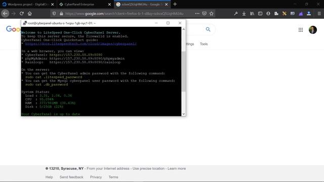 CyberPanel: Easy WordPress Hosting Panel For DigitalOcean (Free, LiteSpeed, Email, DNS) смотреть онлайн