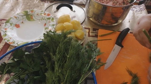 ОКРОШКА С РЕДИСКОЙ