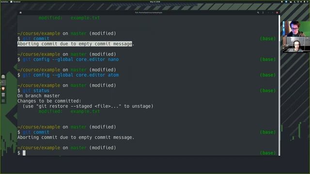 Git configuration troubleshooting смотреть онлайн