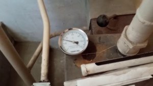 Cоветский чугунные котел