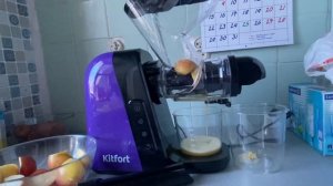 Обзор шнековой соковыжималки Kitfort KT-1132