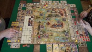 185 Великий западный путь 2/3 часть   играем в настольную игру.