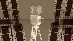 Кинолента, проектор,кинокамера, начало фильма фоны, интро, футажи, заставки для видеомонта