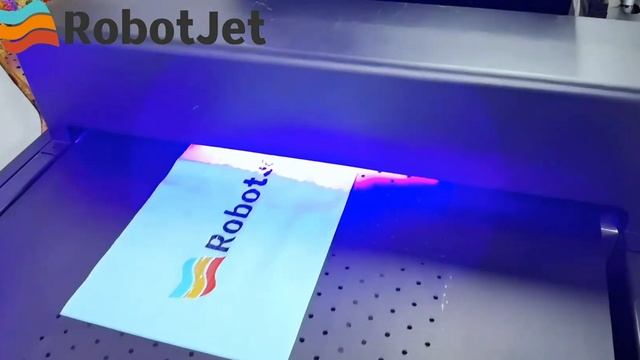 #uvprinting #printer #plastic #digitalmarketing Plastic Bag RobotJet Single Pass UV printer?