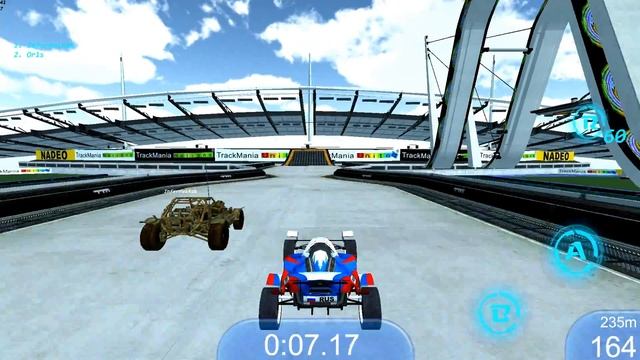 Ouya - TrackMania Android Port смотреть онлайн