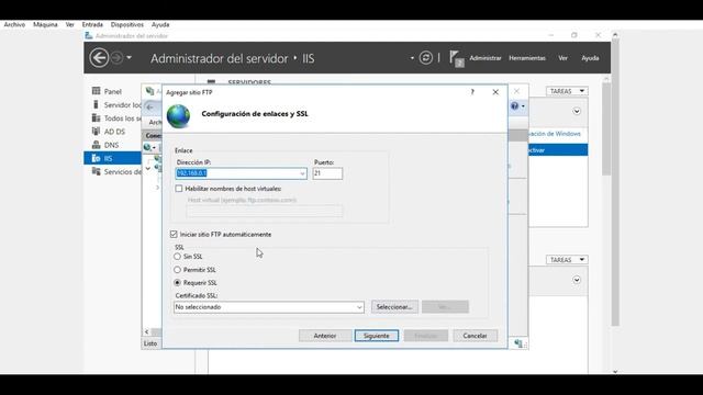 Creacion de sitio FTP en Windows Server 2016 usando VirtualBox смотреть онлайн