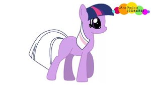 Сумеречная Искорка рисуем единорога из мультфильма Мой маленький пони