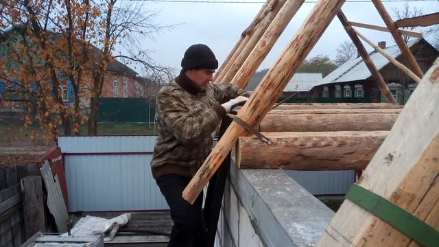 Крепление стропил к балкам перекрытия смотреть онлайн