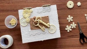 # DIY Beautiful cardboard box  | Сardboard idea | Paper craft