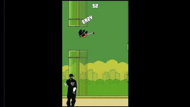 Играю во флеш игру MLG Flappy Bird 420 смотреть онлайн