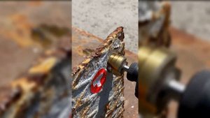 testing the BOSCH step drill for metal \ тестируем ступенчатое сверло по металлу