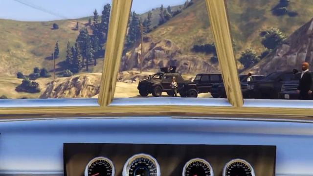 GTA 5 Fast and Furious 7 Hill Jump Scene смотреть онлайн