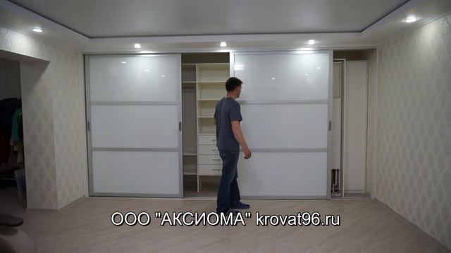 Шкаф-кровать встроенная в шкаф-купе