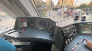 В кабине поезда Иволга 4.0