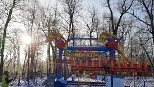 Аттракцион МИКС Пенза. Один на аттракционе.