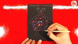 Как нарисовать ИЗБУШКУ на КУРЬИХ НОЖКАХ / Урок рисования для детей