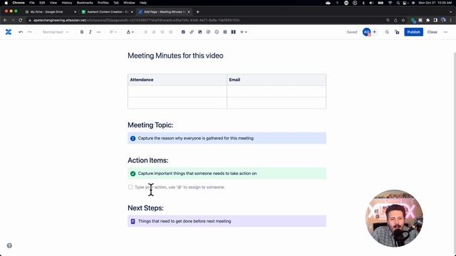 How to Capture Action Items in Confluence | Atlassian Confluence Tutorial