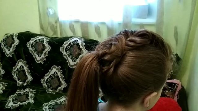 Вечерняя прическа/Высокий пучок/Прически на торжество