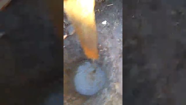 Как заливать фундамент на мачаке.