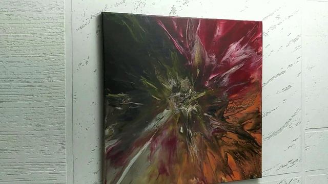 Интерьерная картина, холст на подрамнике размера 70х70, акрил смотреть онлайн