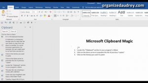 Copy and Paste Magic with Word, Excel, PPT and Outlook