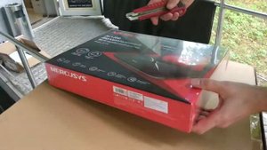 Распаковка беспроводного маршрутизатора MERCUSYS AC1200
