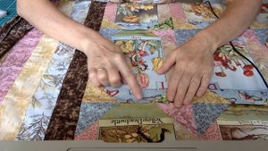 Лоскутный эфир 74. Как сшить Лоскутное одеяло с феечками? Ч 4. Вкусные ткани