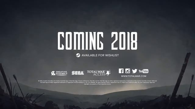 TOTAL WAR SAGA Thrones of Britannia Trailer Turn Based RTS War Game 2018 смотреть онлайн