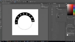 Photoshop CC tutorial : Text on circular path