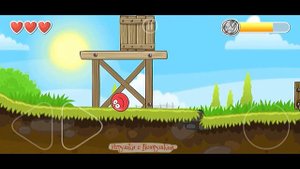 Красный Шарик.Зеленые Холмы,1-11 уровни. Red Ball 4. Green Hills, levels 1-11.