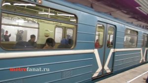 Станция метро Технопарк, первые поезда, первые накладки // 28 декабря 2015