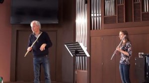 Felix Renggli (flute, Switzerland). Master Class. 2/7