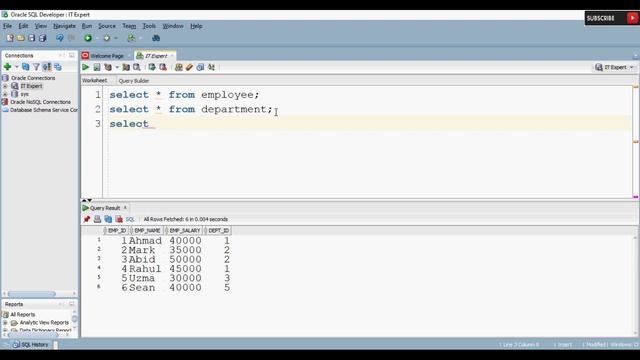 27. Cross Join in Oracle PL/SQL смотреть онлайн